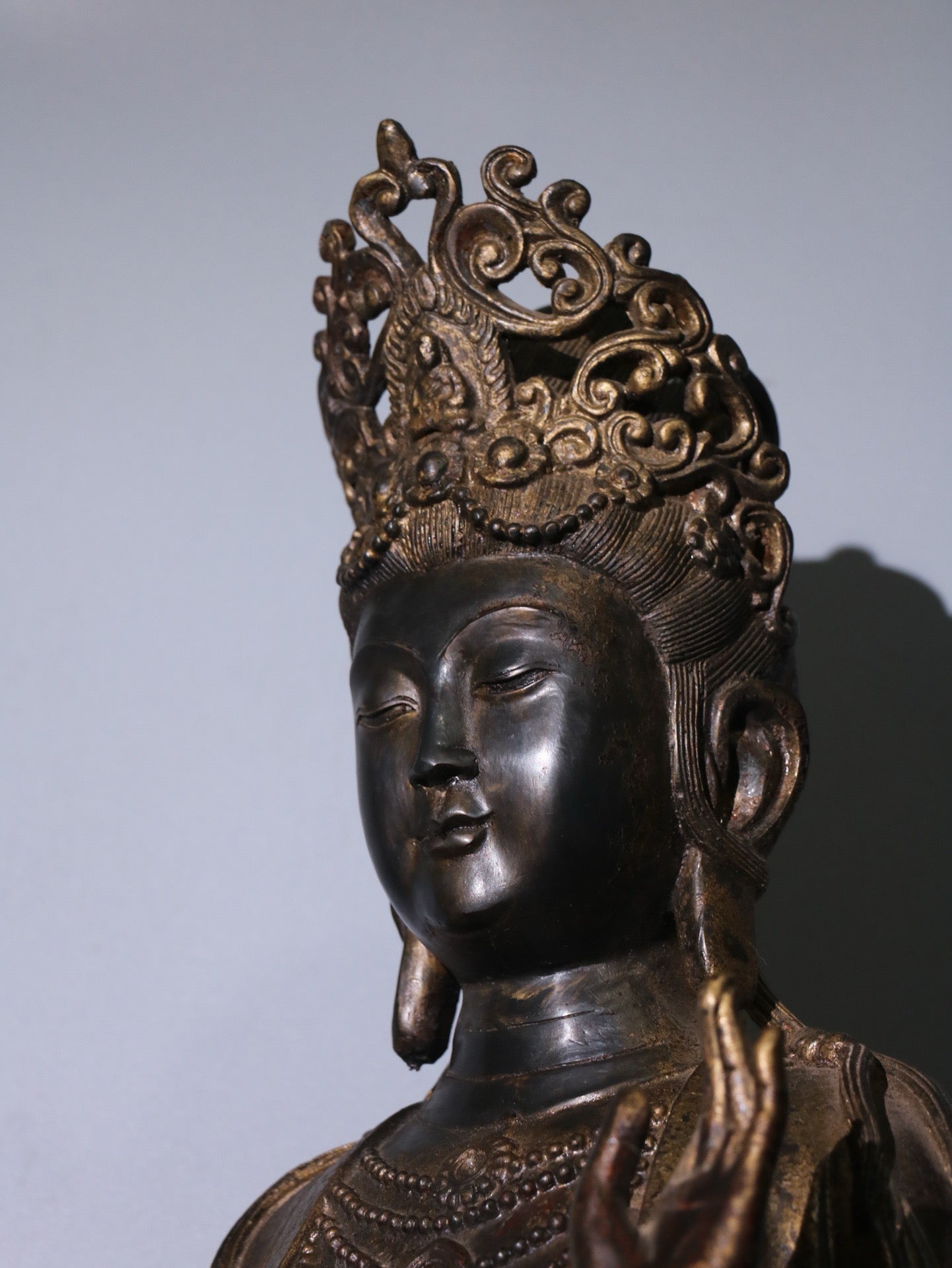 Chinese Antique [Complete Statue of Guanyin Bodhisattva]