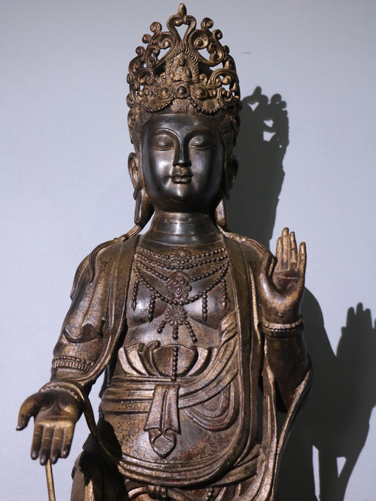 Chinese Antique [Complete Statue of Guanyin Bodhisattva]