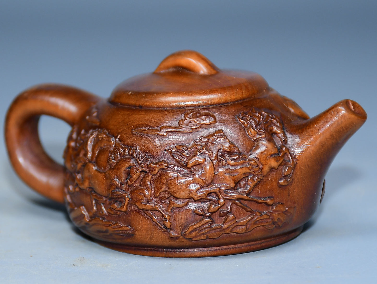 Huangyangmu Eight Steed Pot Handle