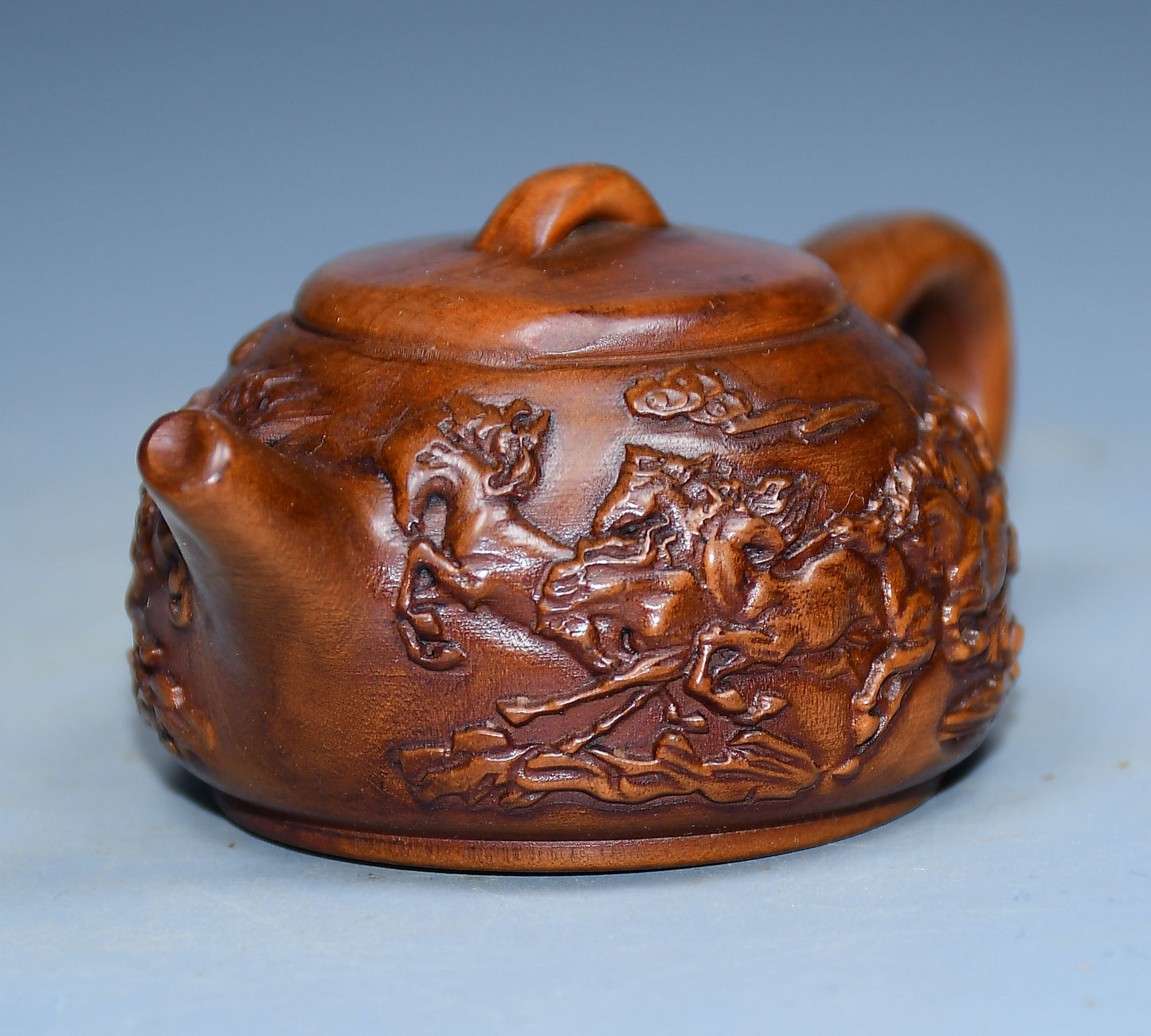 Huangyangmu Eight Steed Pot Handle
