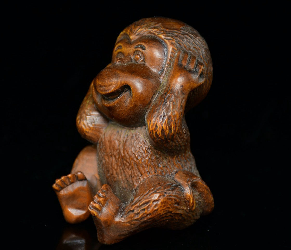 Huangyangmu Monkey ornament