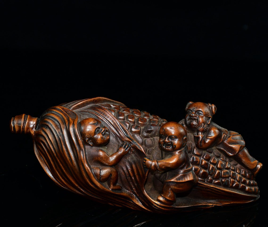 Huangyang wood corn doll ornament