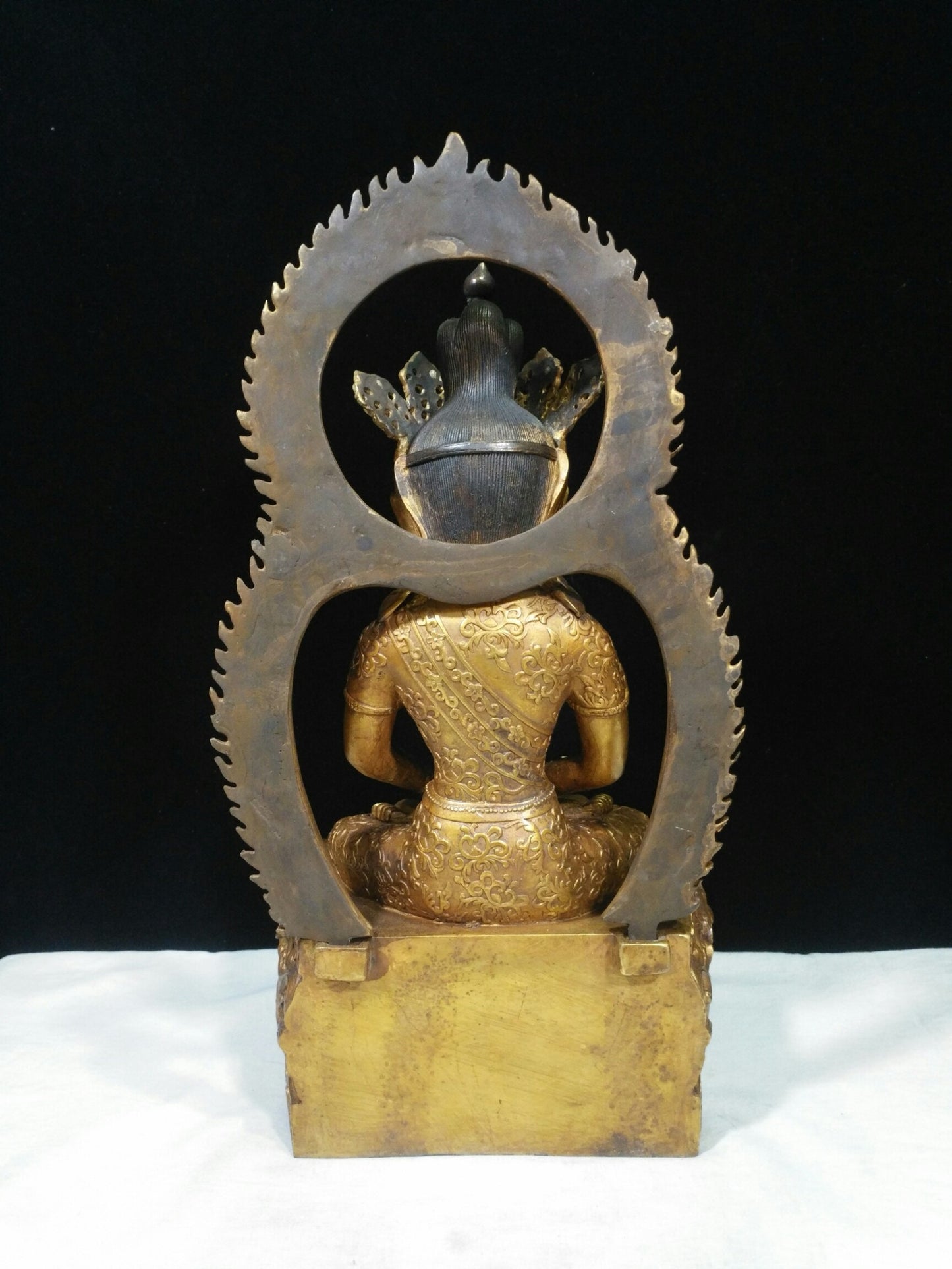 Pure copper longevity Buddha