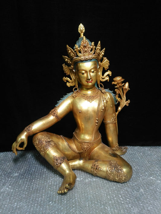 Pure Copper Tara Bodhisattva