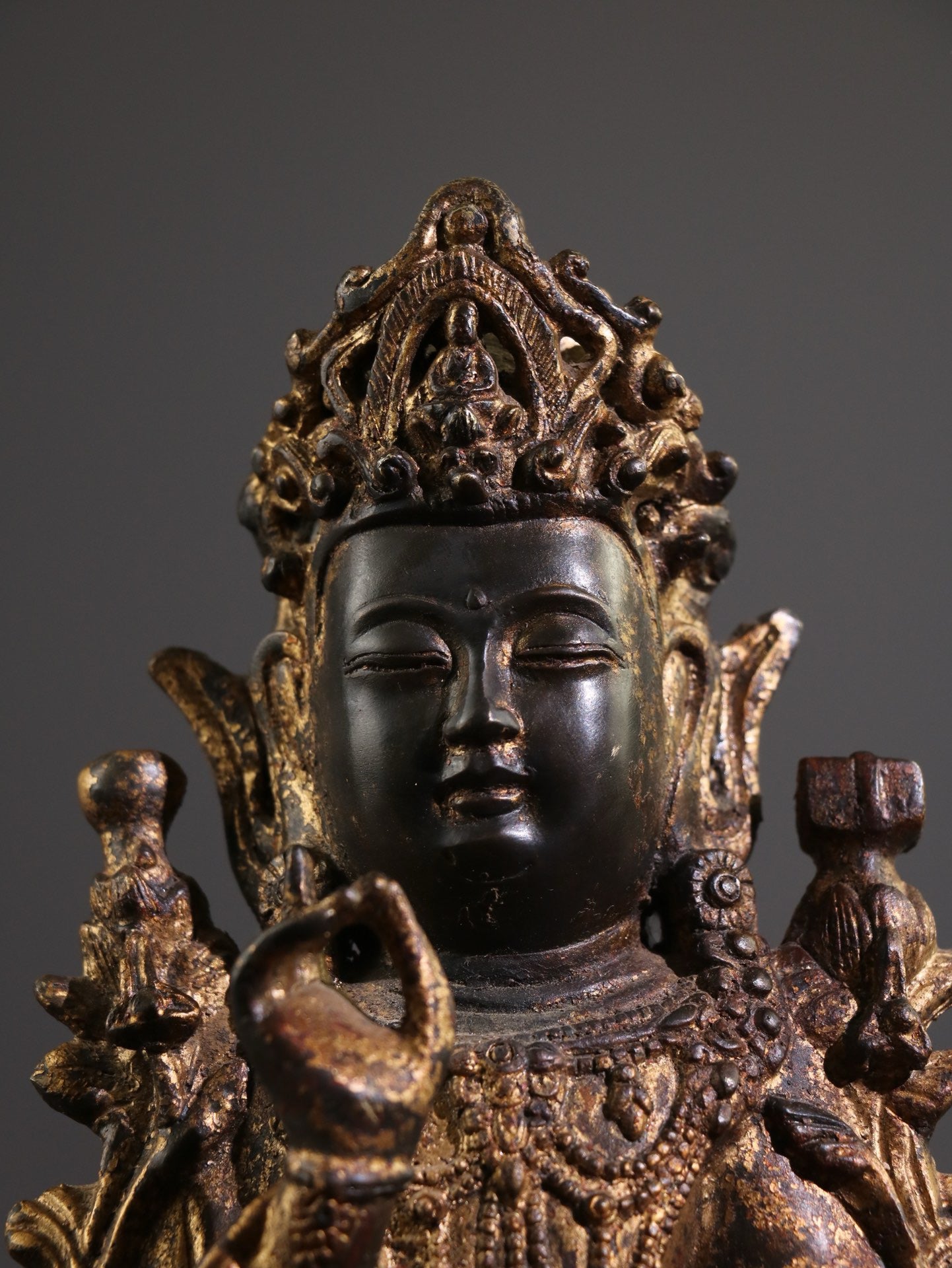 Chinese Antique [Sitting Beast Tara Bodhisattva]