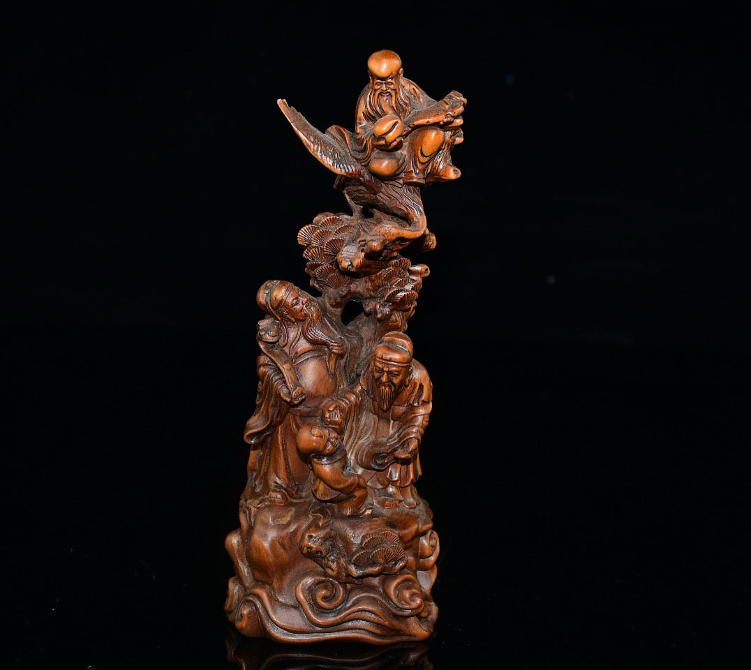 Huangyangmu Fulu Shou ornament