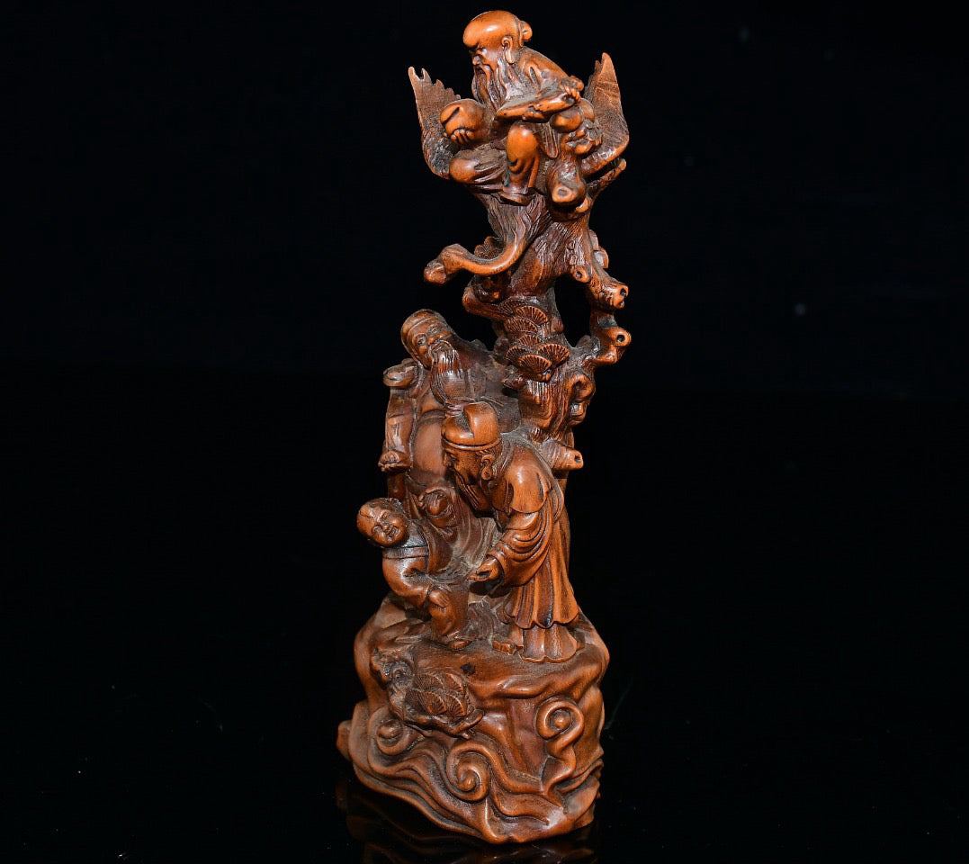 Huangyangmu Fulu Shou ornament