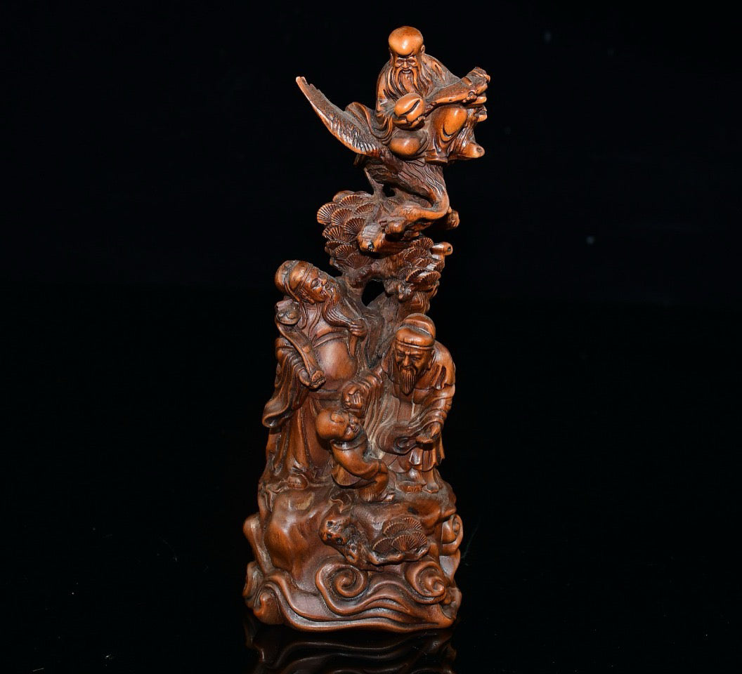Huangyangmu Fulu Shou ornament