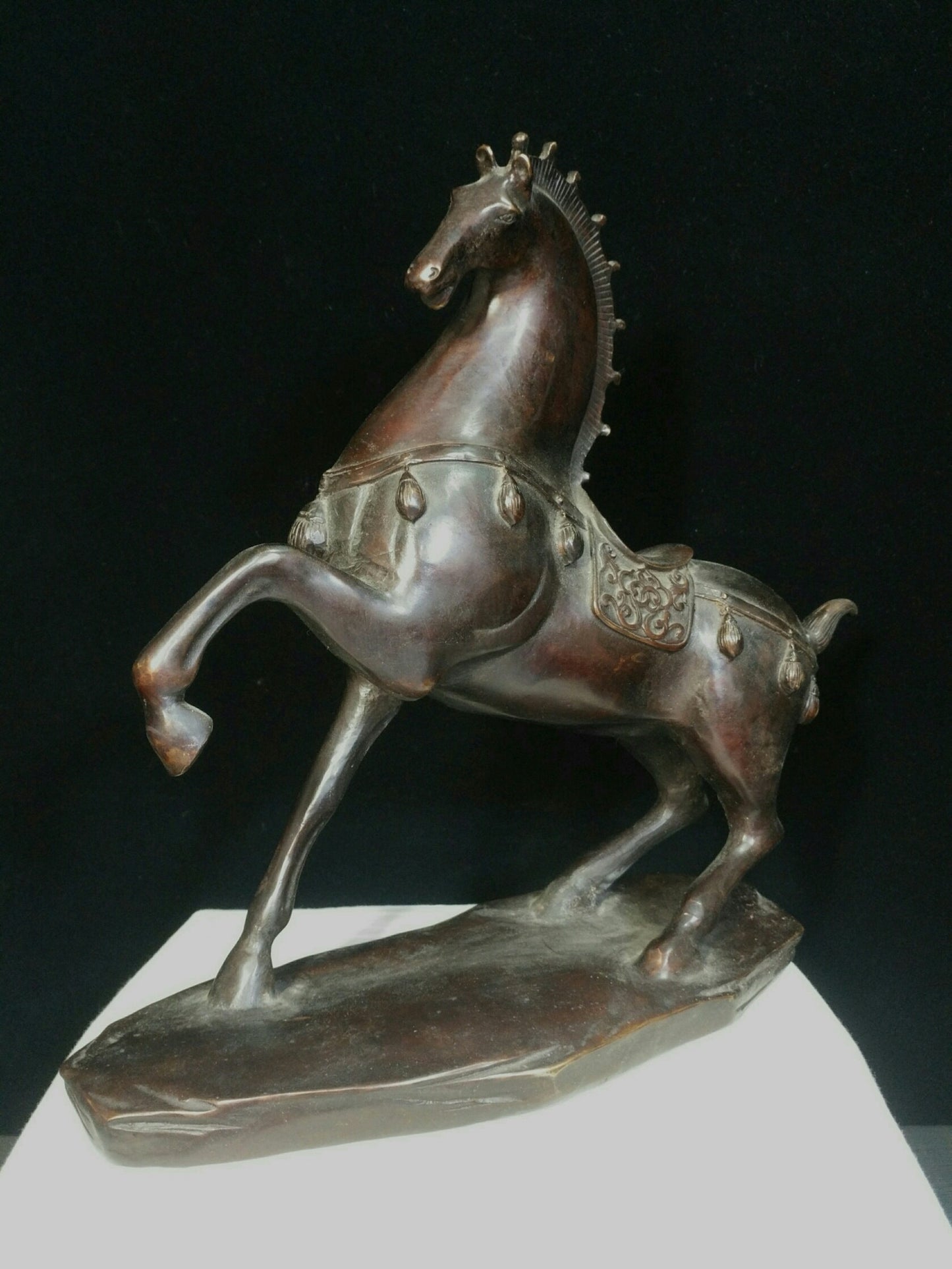 Pure copper feng shui horse