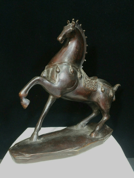 Pure copper feng shui horse