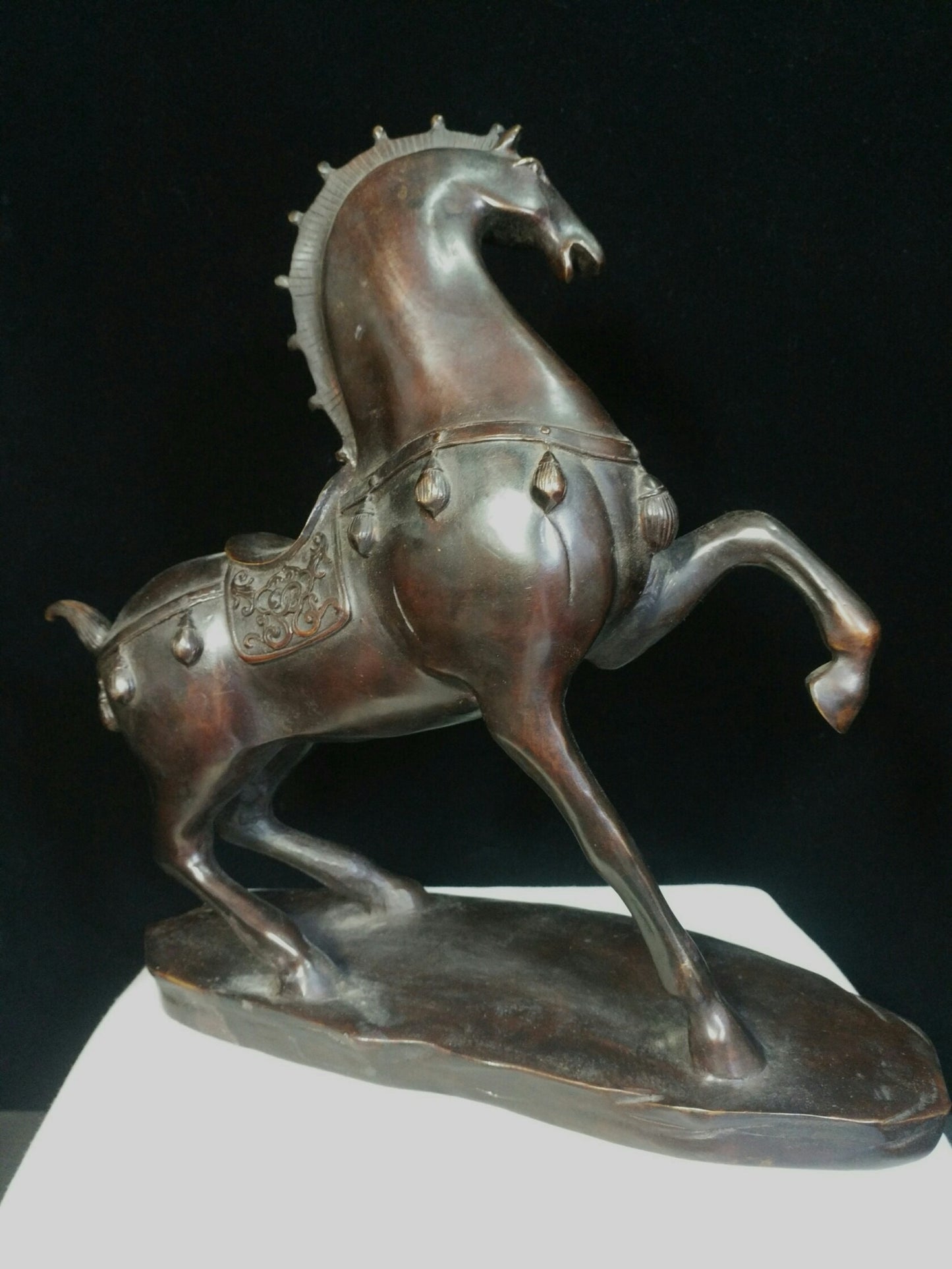 Pure copper feng shui horse