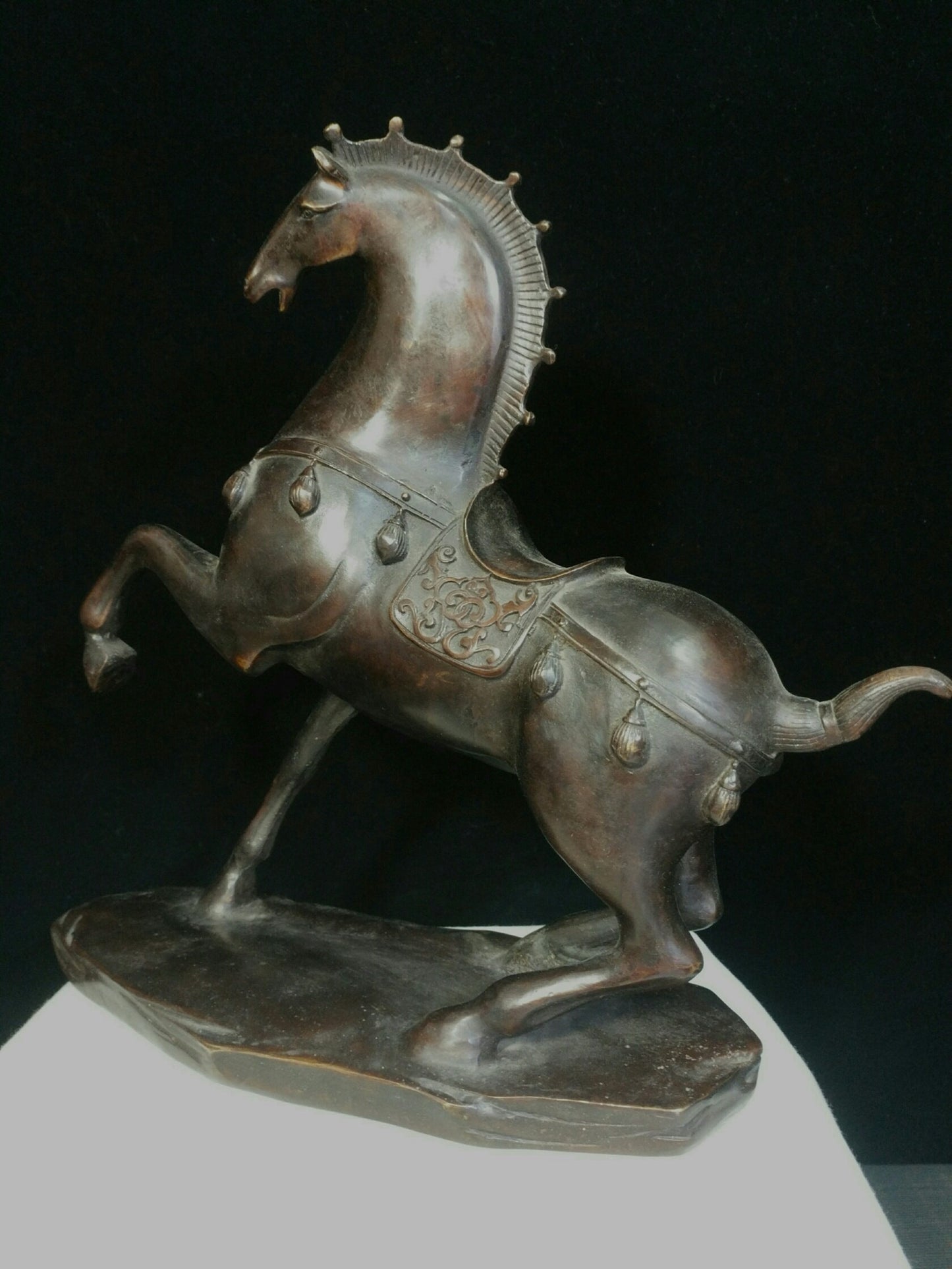 Pure copper feng shui horse