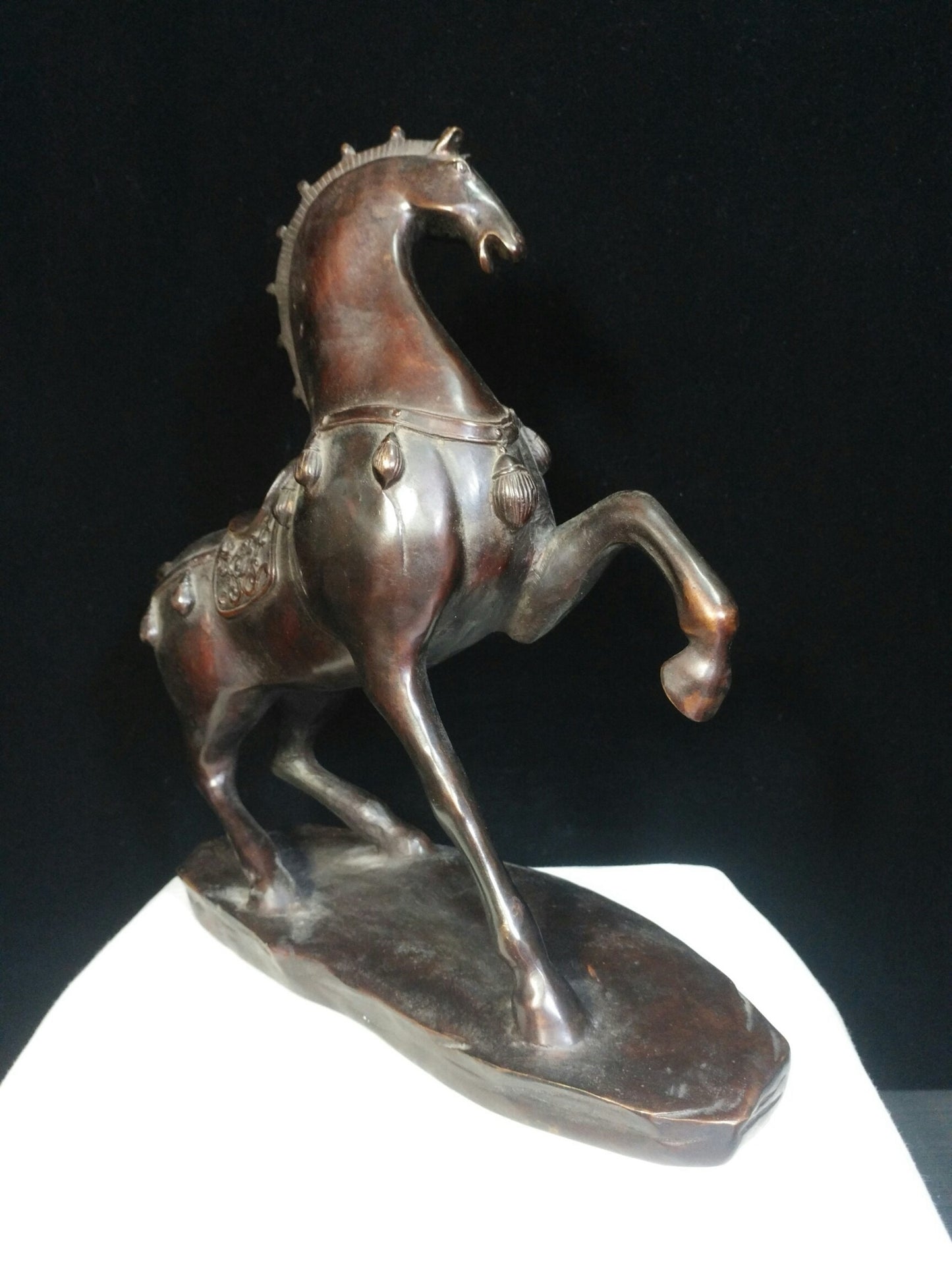 Pure copper feng shui horse