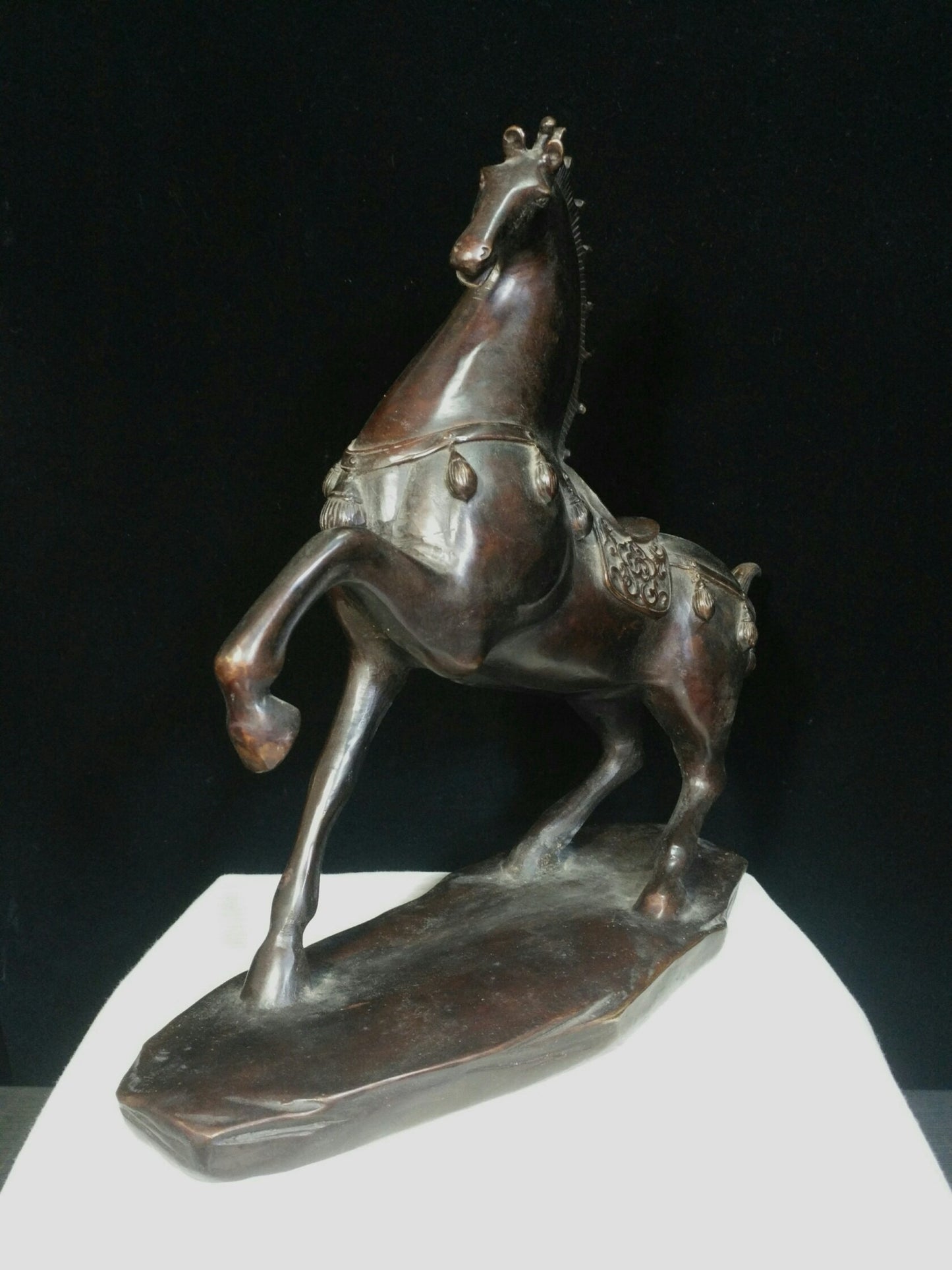 Pure copper feng shui horse