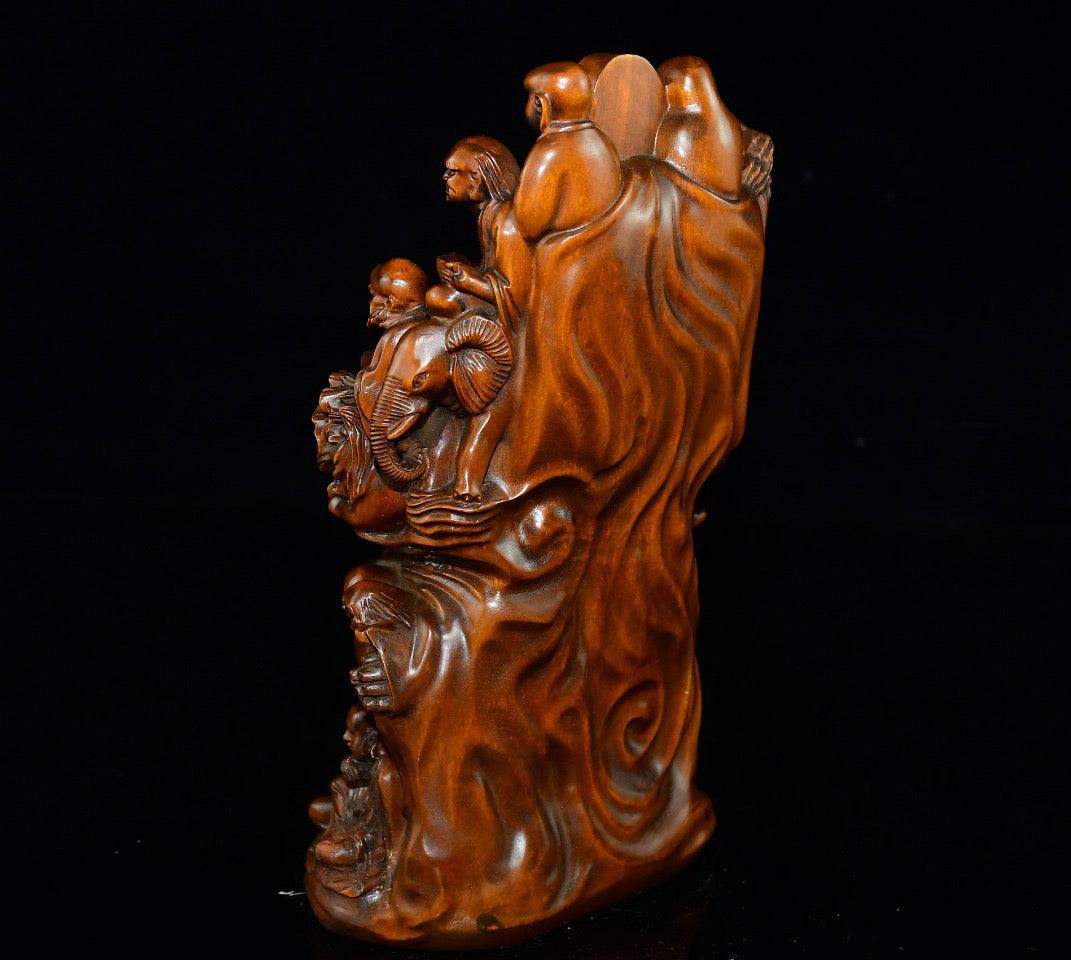 Boxwood 18 Arhat decorations