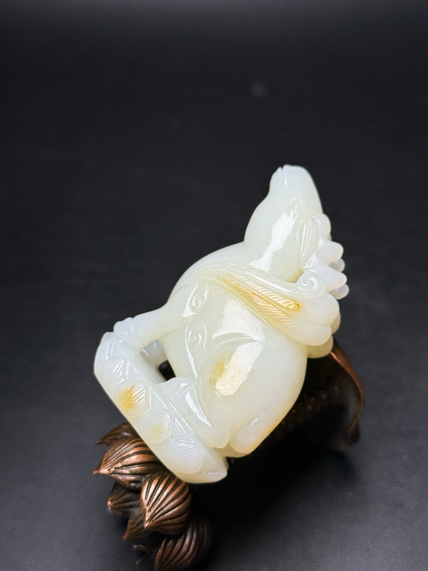 Chinese antique Hetian Yuming jade pieces