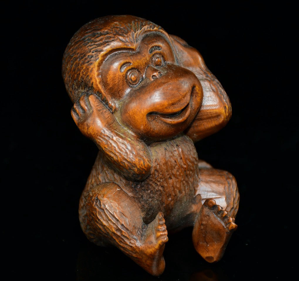 Huangyangmu Monkey ornament