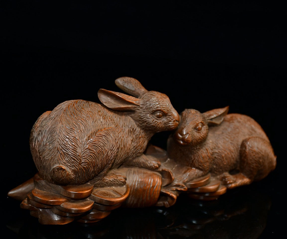 Huangyangmu rabbit ornament