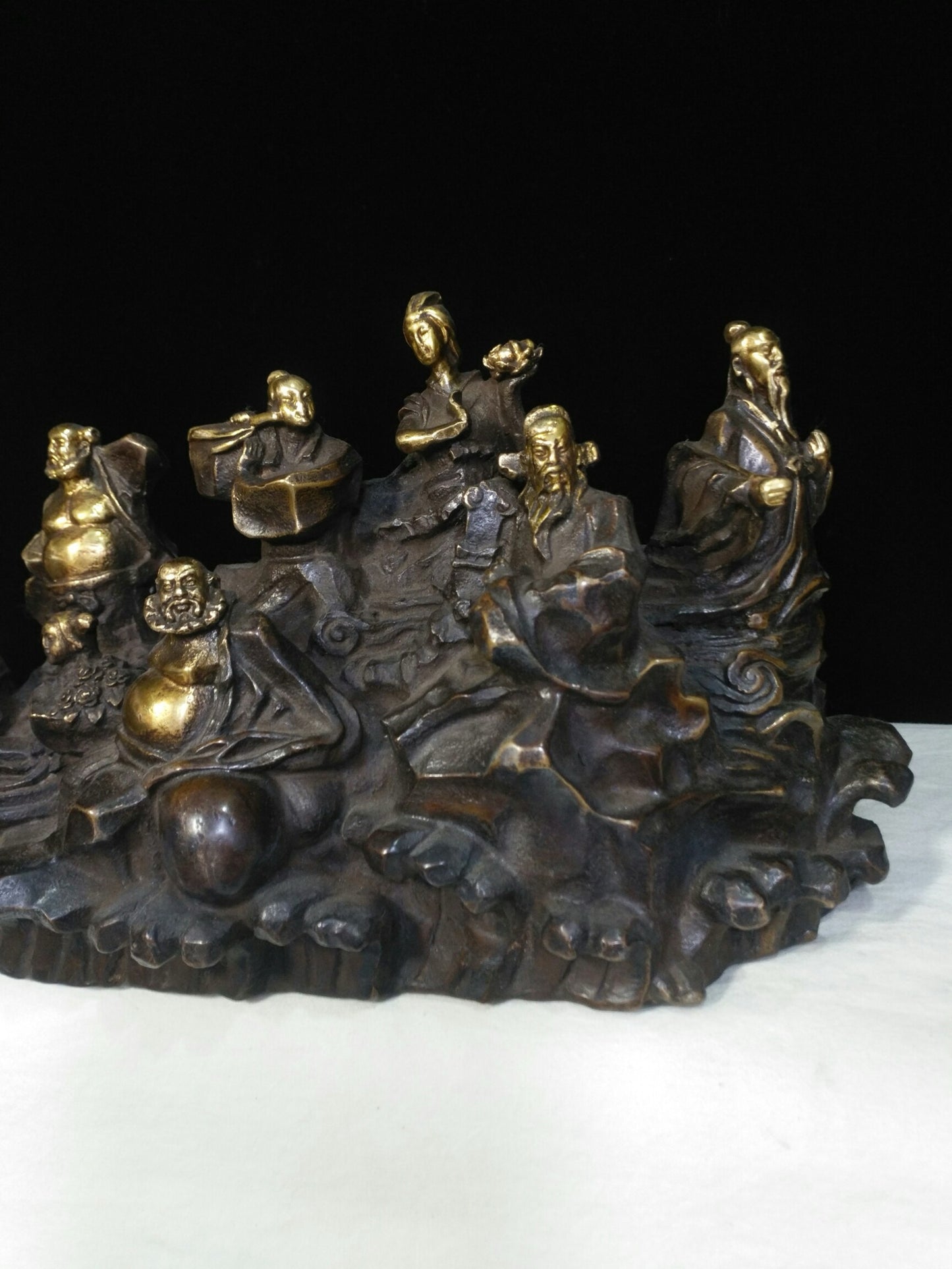 Pure Copper Treasure: Eight Immortals Crossing the Sea