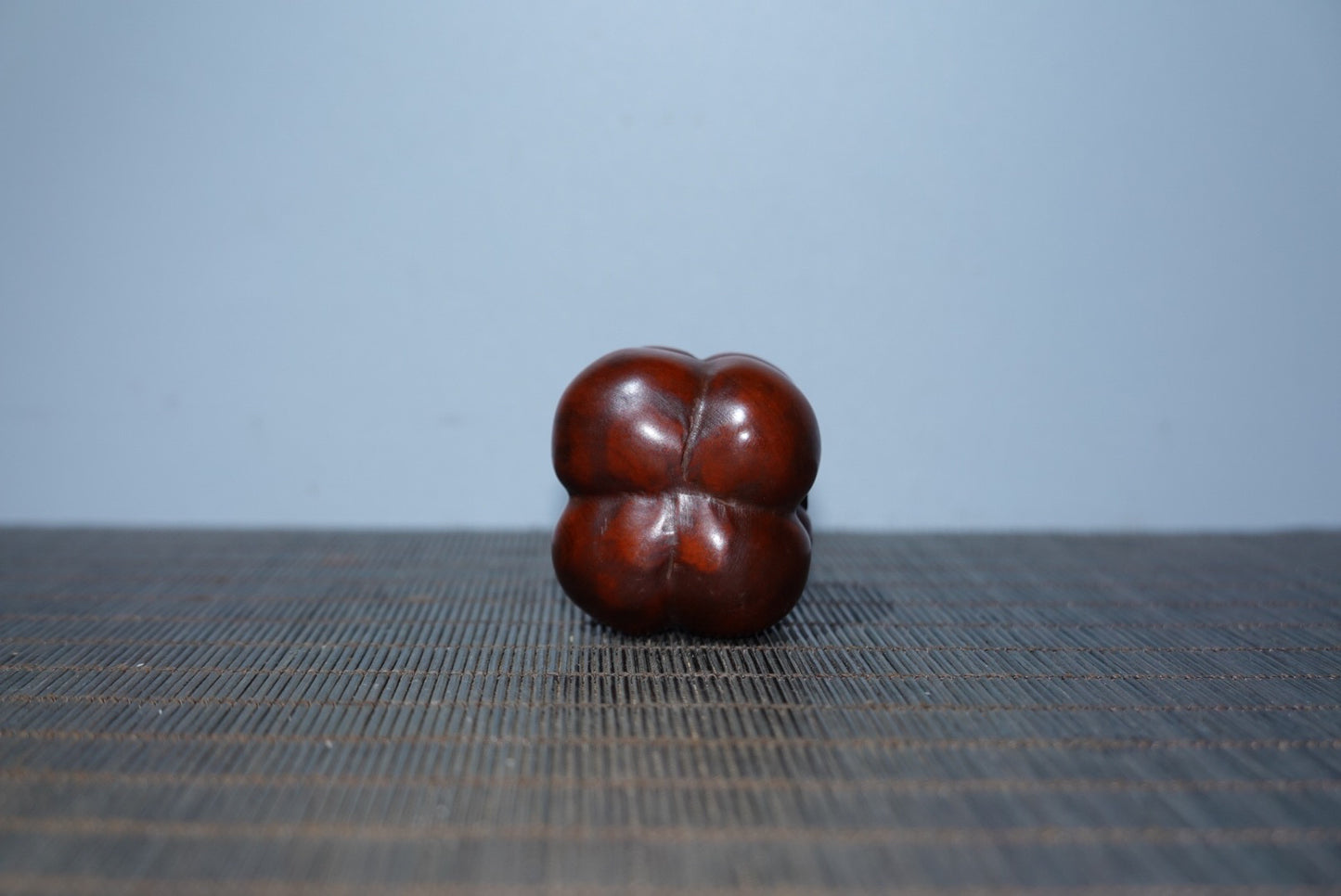 Collectible boxwood carved pumpkin ornaments, handlebars, gifts