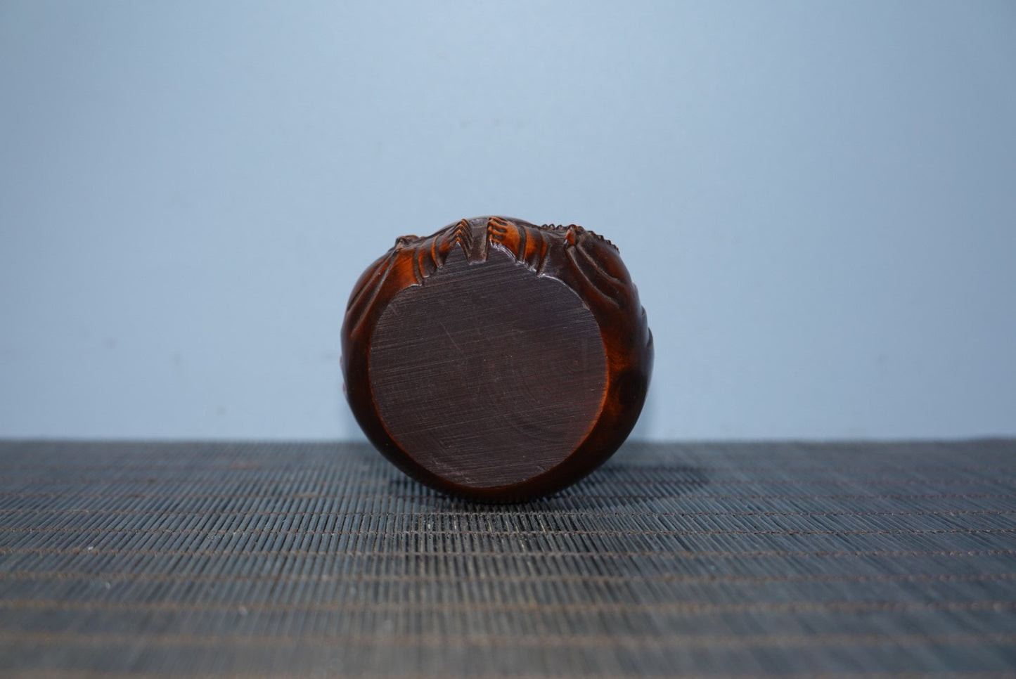 Collected Huangyang wood carved Maitreya Buddha ornaments, handlebars, gifts