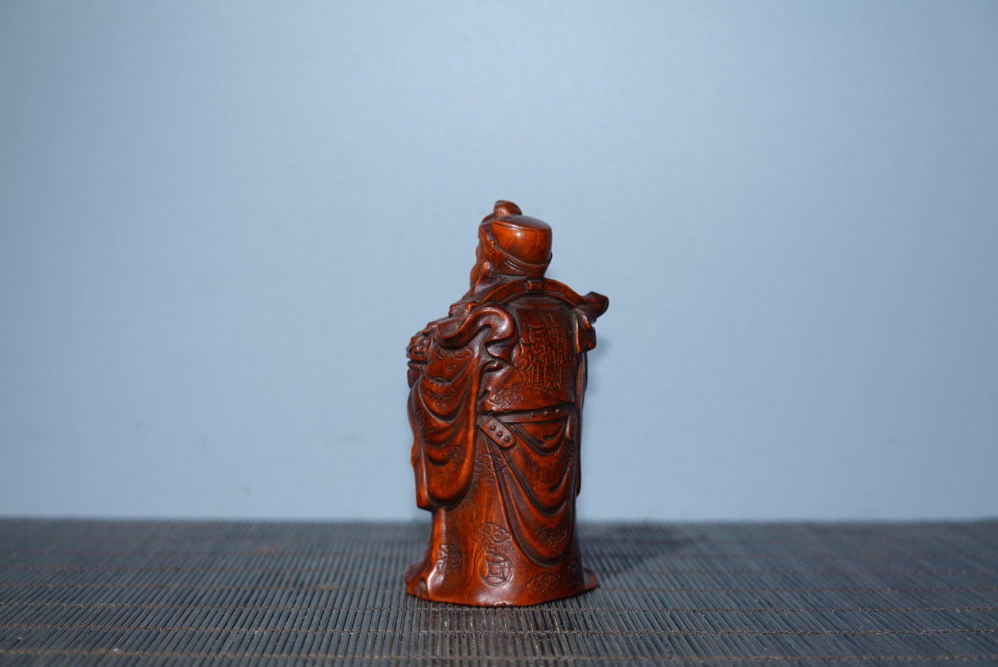 Collection Huangyang Wood Carved Treasure Hand Handle Gift