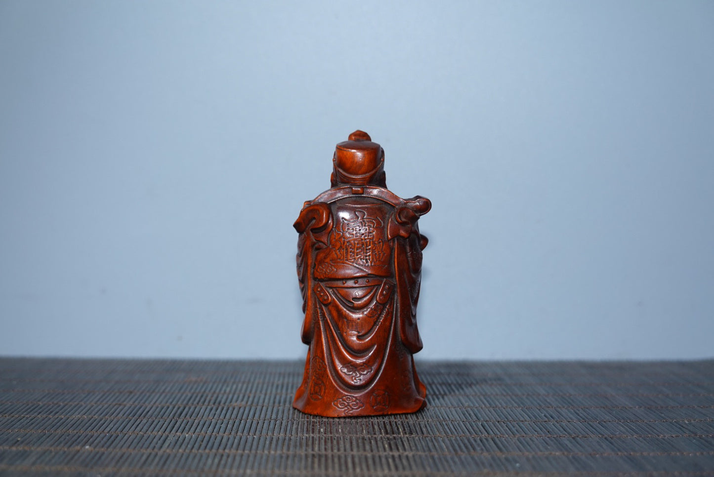 Collection Huangyang Wood Carved Treasure Hand Handle Gift