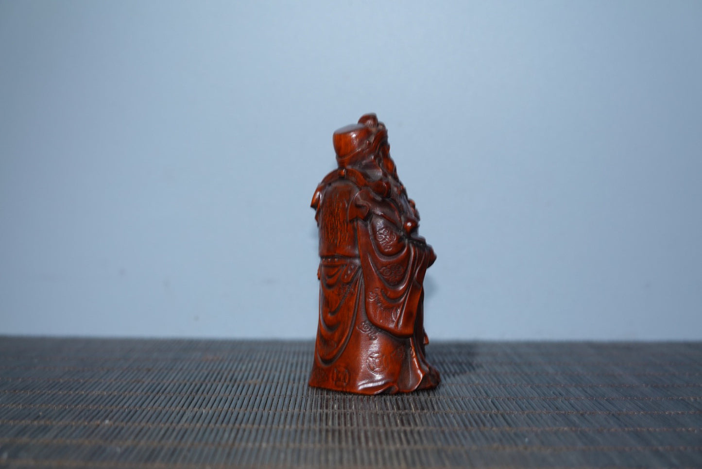Collection Huangyang Wood Carved Treasure Hand Handle Gift