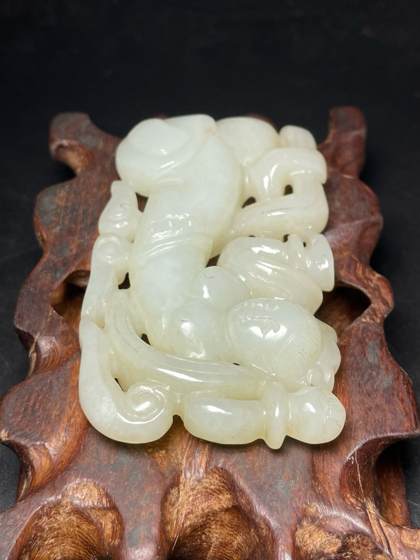 Chinese Antique Hotan Jade Dunhuang Flying Fairy