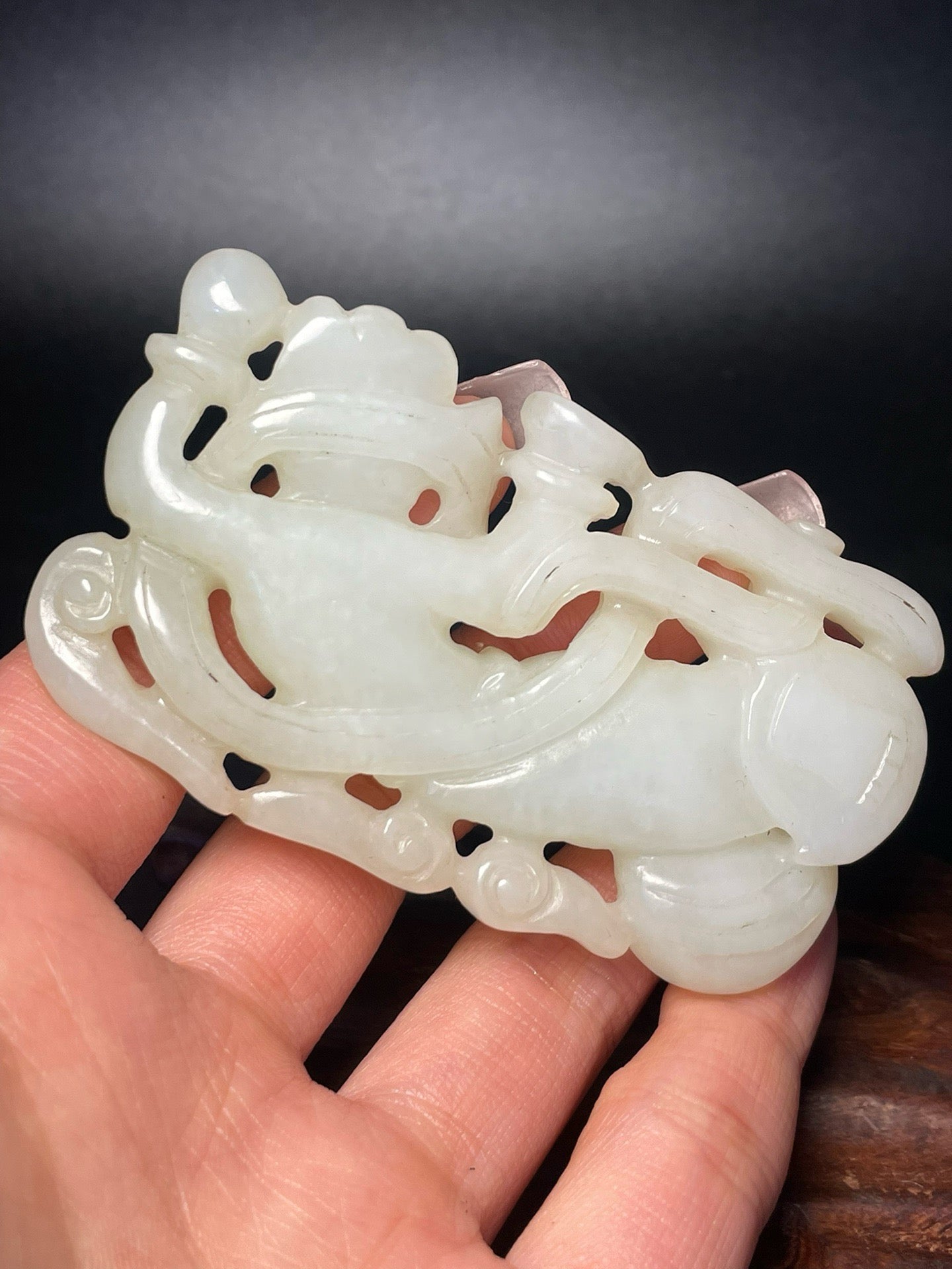 Chinese Antique Hotan Jade Dunhuang Flying Fairy