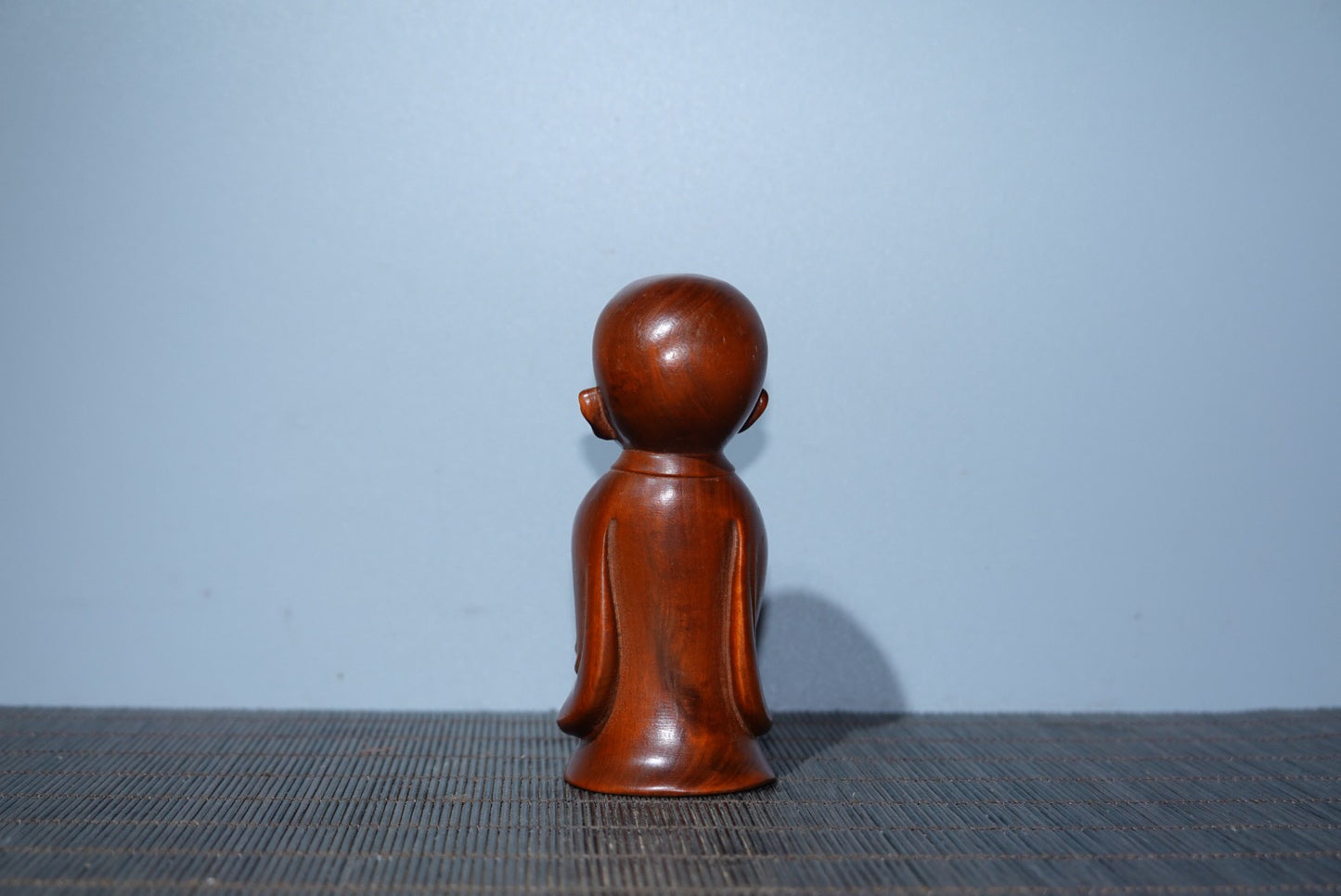 Collected Huangyang Wood Carving as a Gift for Little Monk Wudao