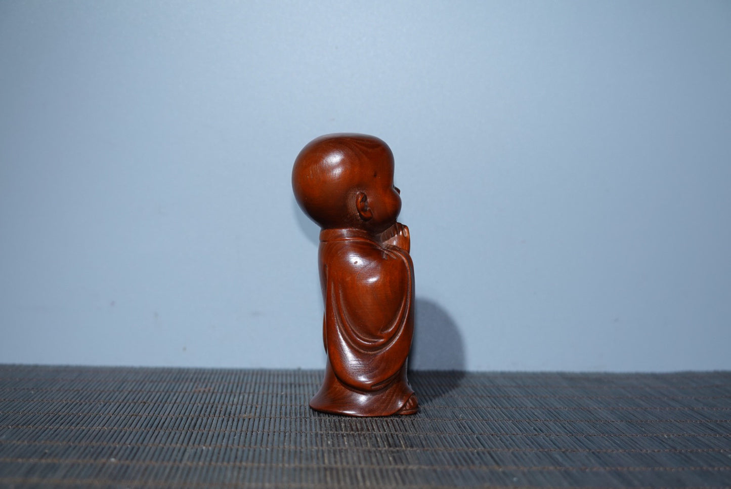 Collected Huangyang Wood Carving as a Gift for Little Monk Wudao