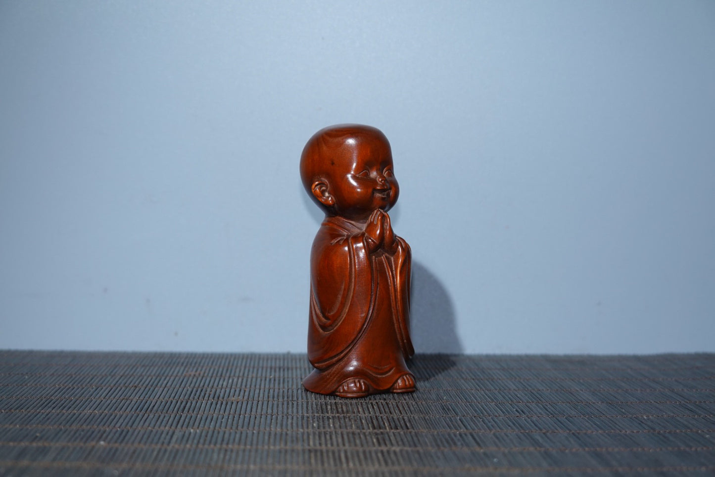 Collected Huangyang Wood Carving as a Gift for Little Monk Wudao