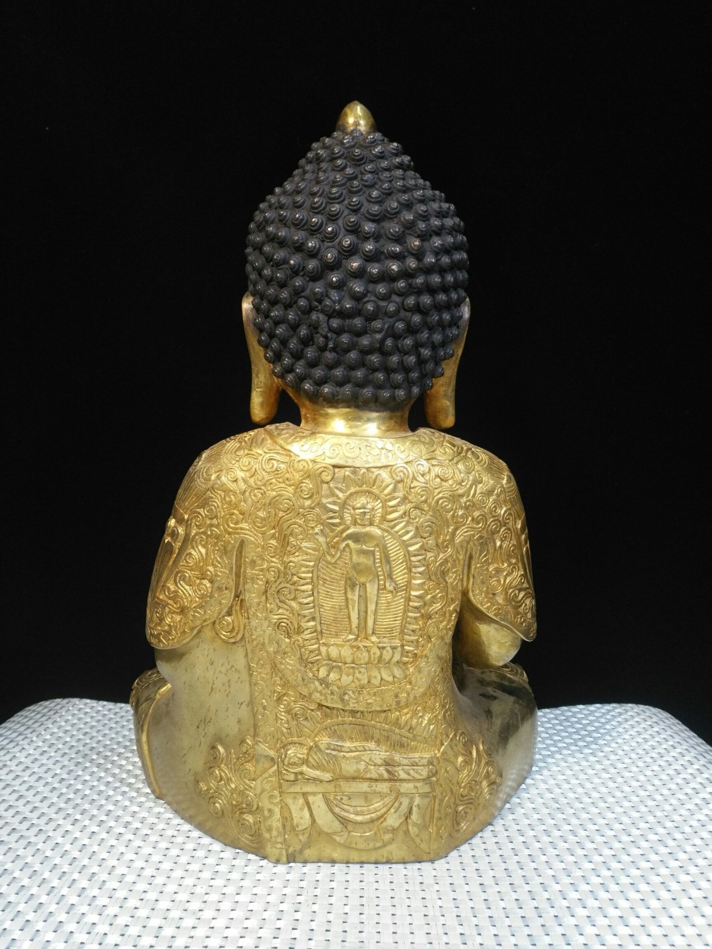 Pure copper Shakyamuni Buddha