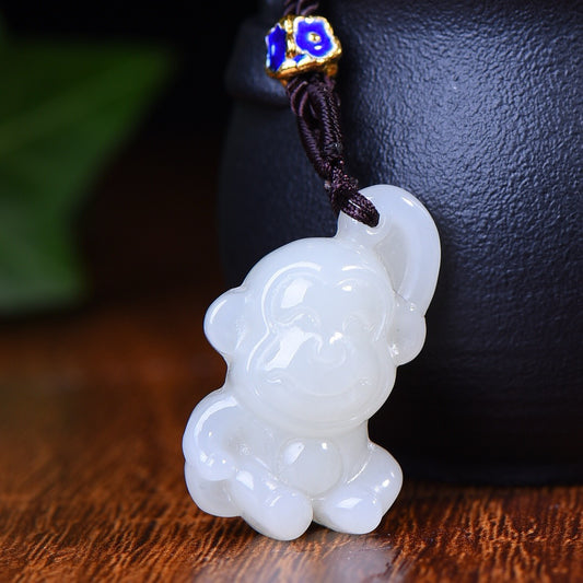 Hotan Jade's Auspicious Monkey