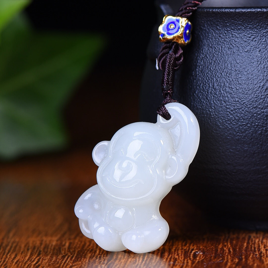 Hotan Jade's Auspicious Monkey