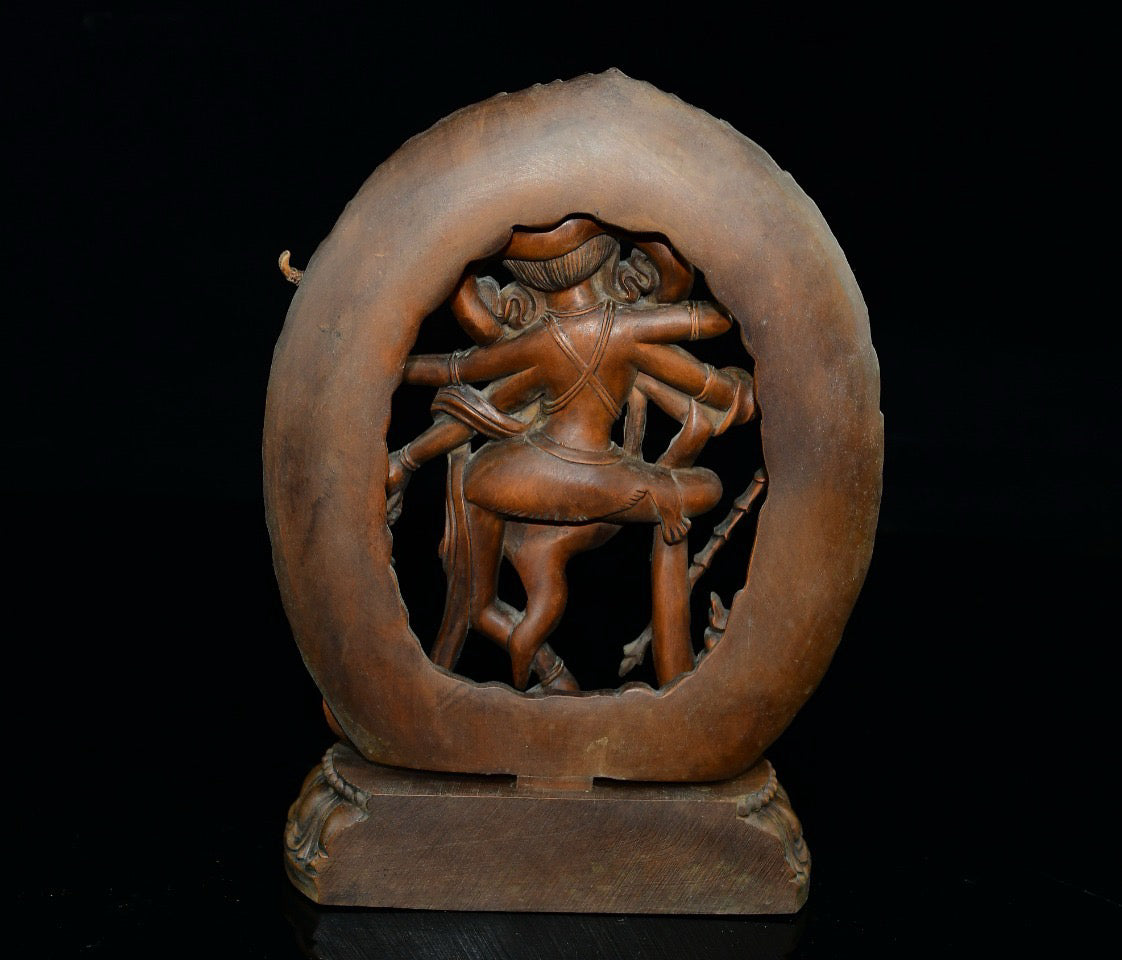 Huangyangmu Mahagala Protector Buddha Statue Ornament