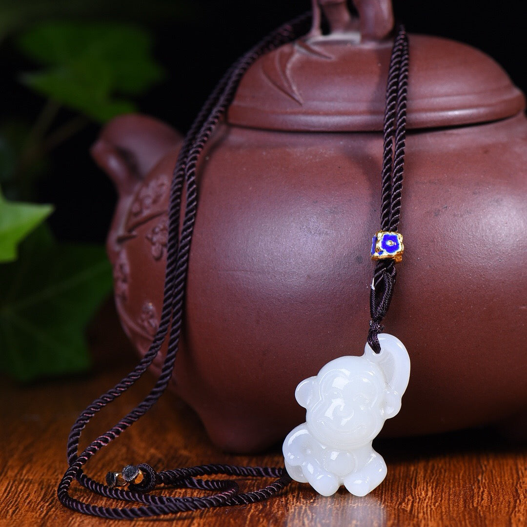 Hotan Jade's Auspicious Monkey