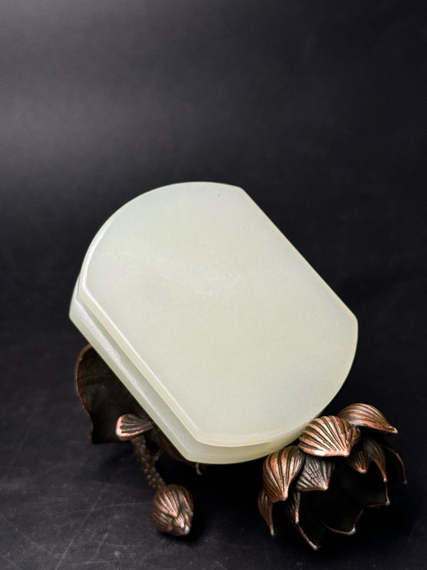 Chinese antique Hotan Jade belt buckle