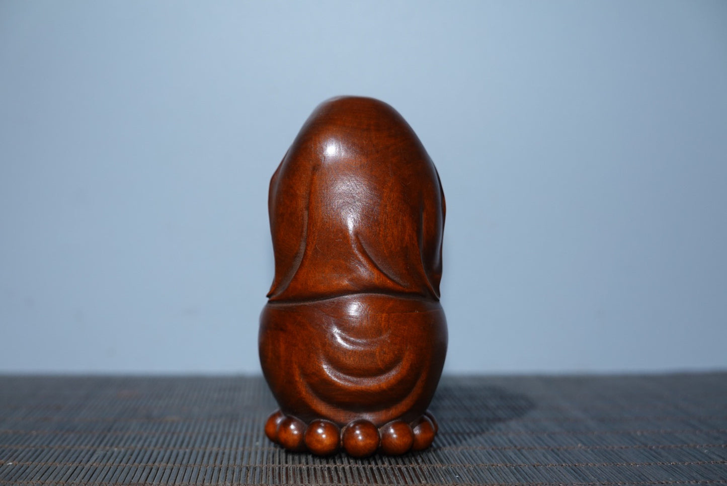 Collected boxwood carved Guanyin ornaments, furniture ornaments