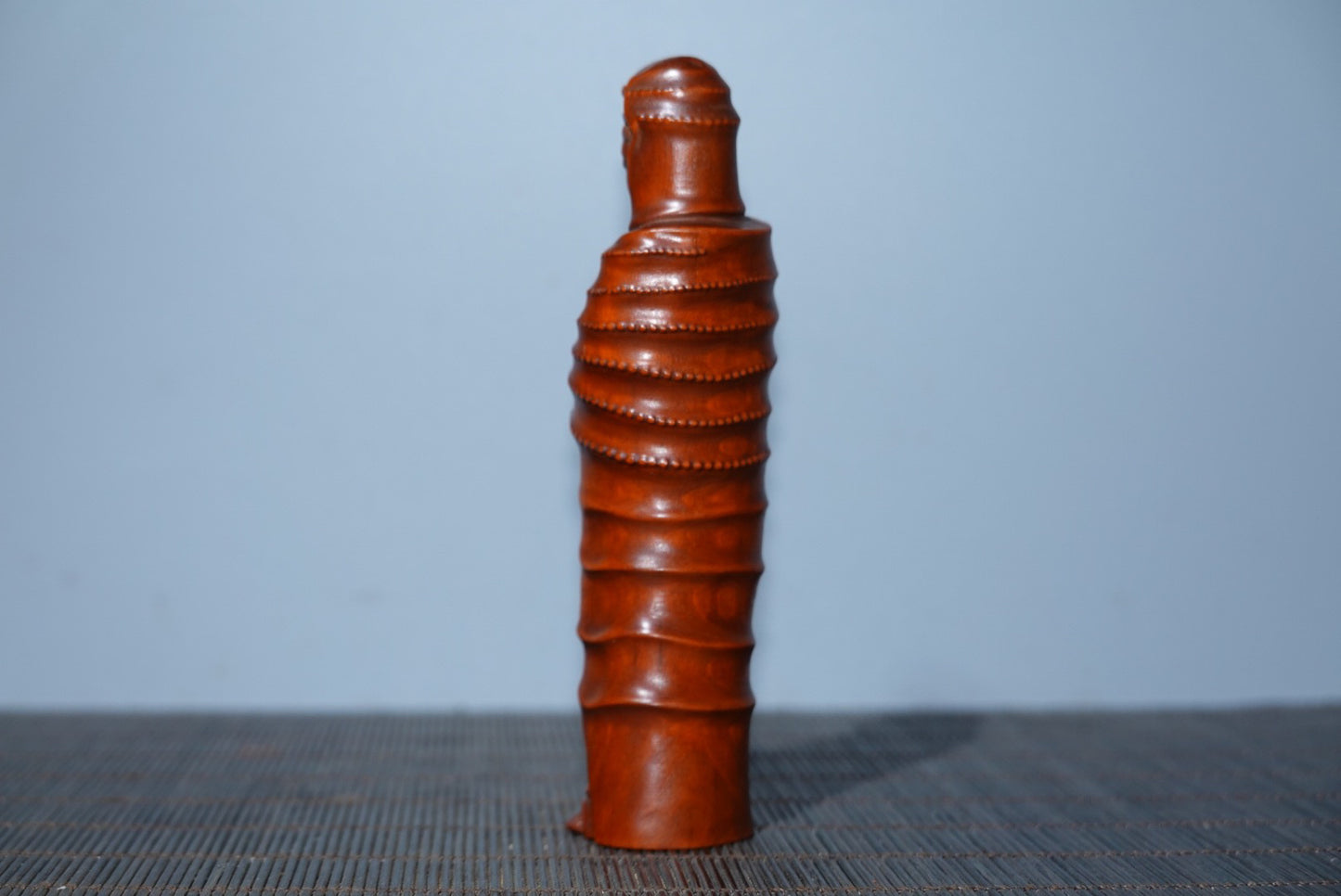 Collected boxwood carved Guanyin ornaments, furniture ornaments