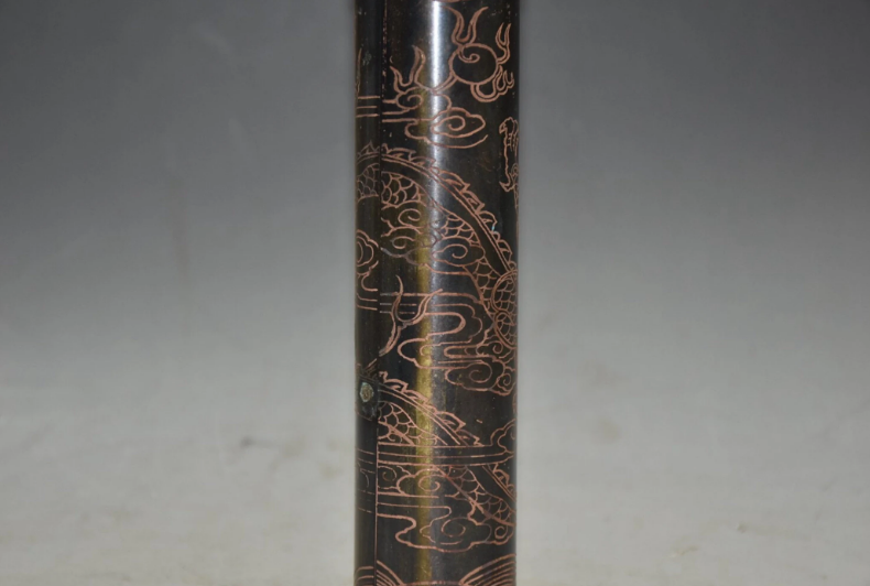 Kaleidoscope hand-carved pure copper panlong kaleidoscope ornaments