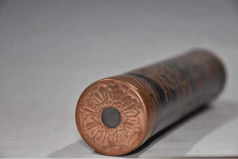 Kaleidoscope hand-carved pure copper panlong kaleidoscope ornaments