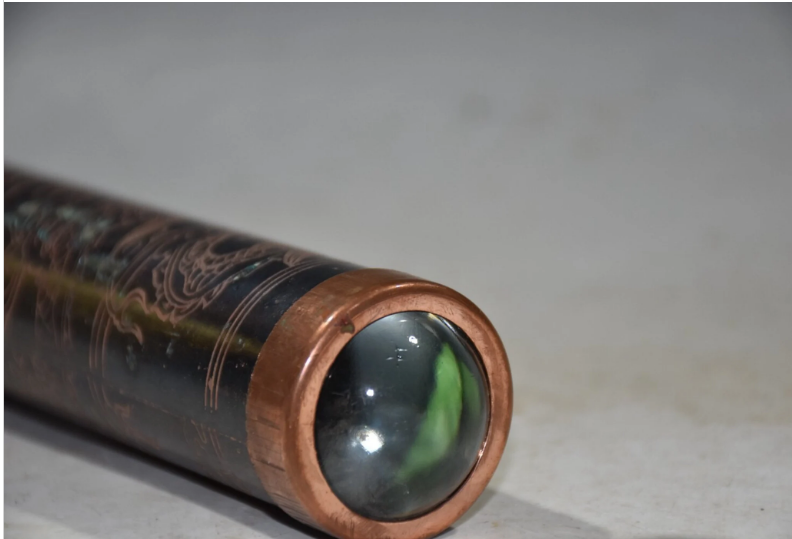 Kaleidoscope hand-carved pure copper panlong kaleidoscope ornaments