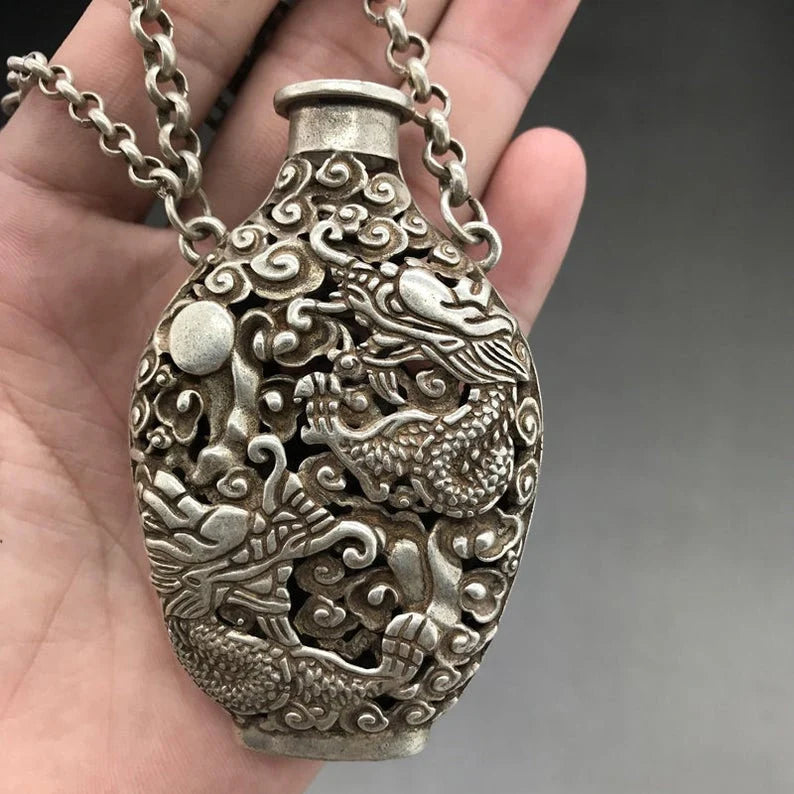 Chinese antique sachet pendant