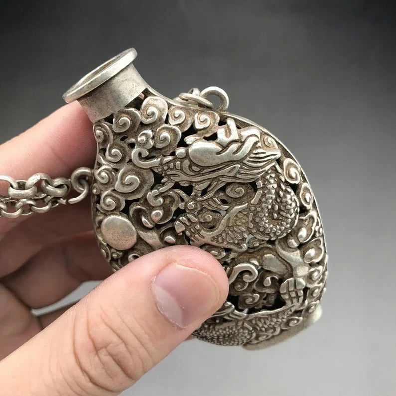 Chinese antique sachet pendant