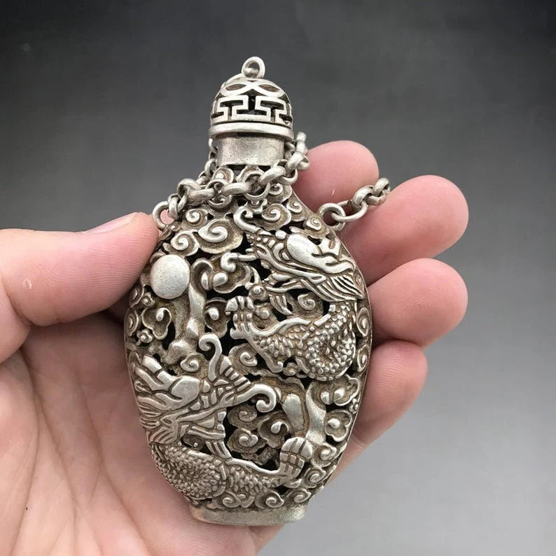 Chinese antique sachet pendant