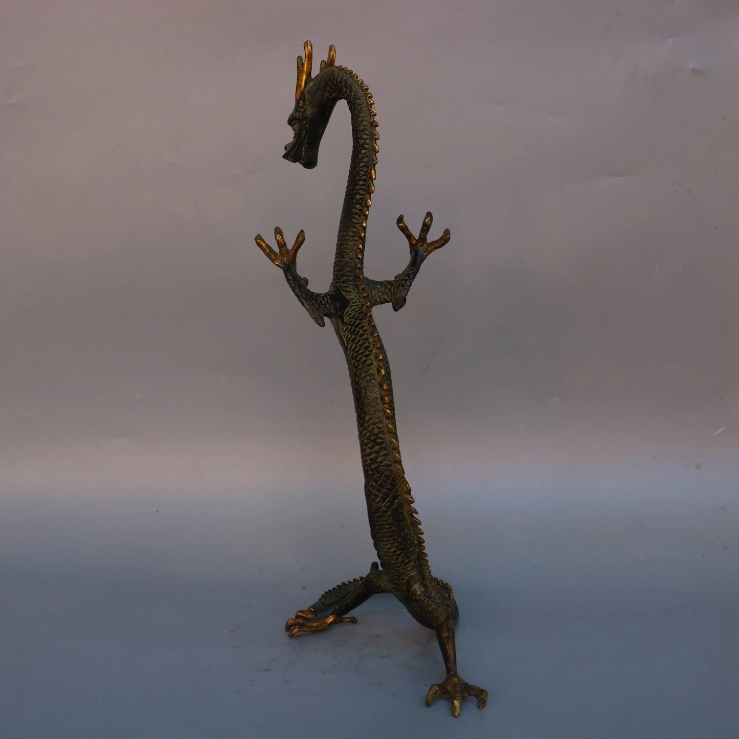 Chinese antique standing dragon