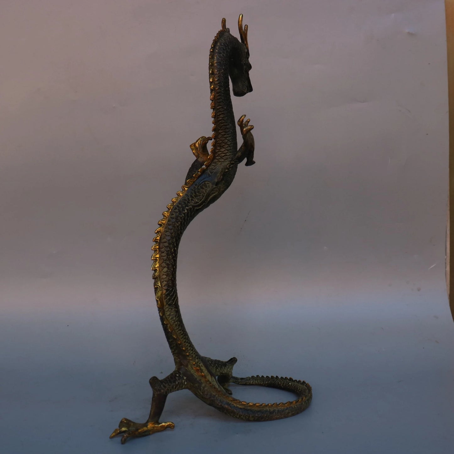 Chinese antique standing dragon